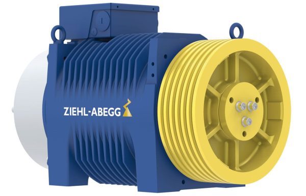 Synchronous motor / permanent magnet / electrical / elevator